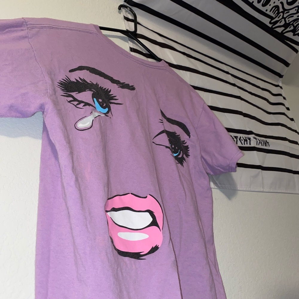 Zumiez HeartBreaker purple T-shirt
